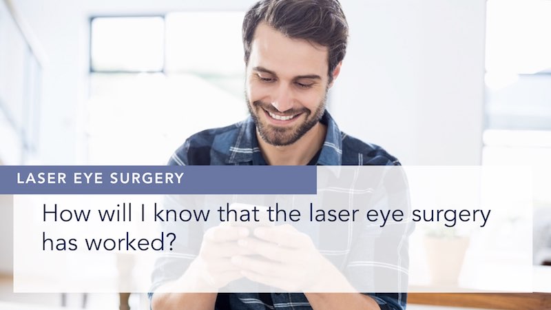 How will I know that the laser eye surgery has worked? Alex Shortt Thumbnail