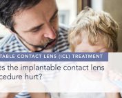 Does the implantable contact lens procedure hurt alex shortt london